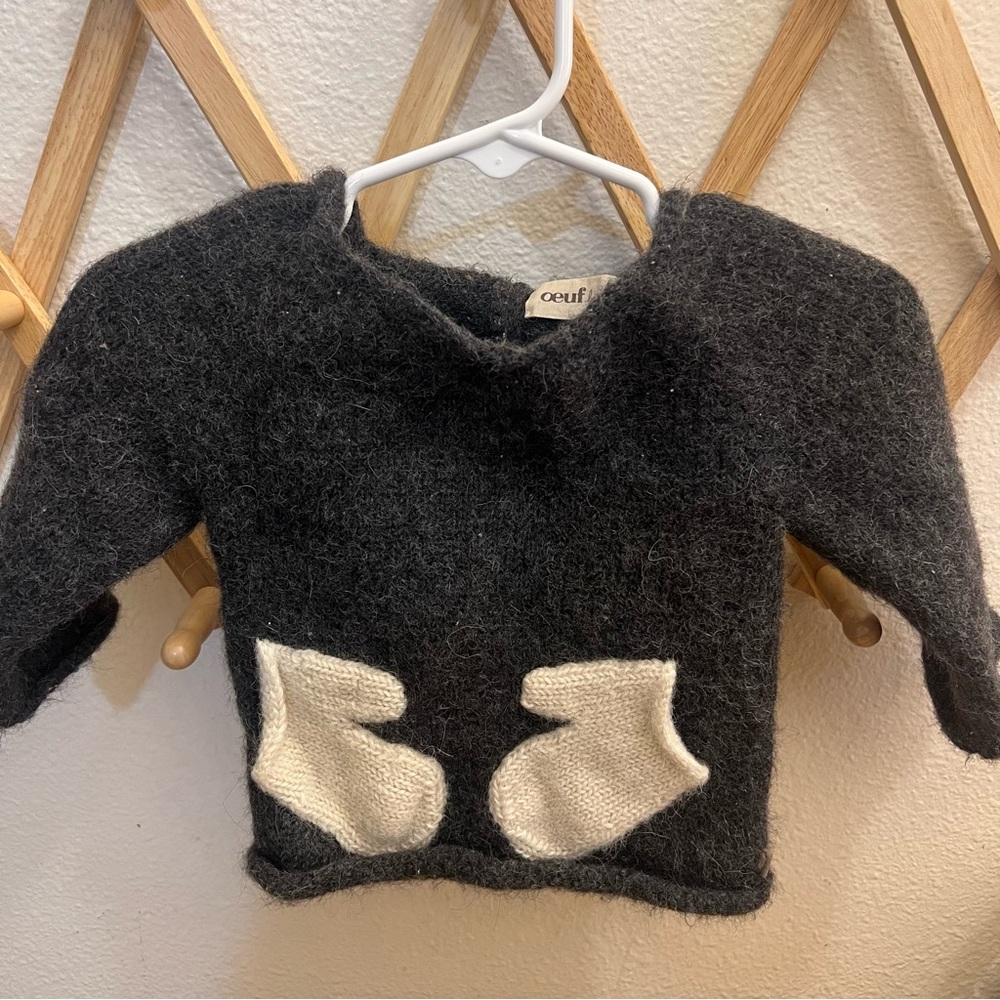 OEUF | Alpaca Mittens Sweater
